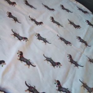 5/$25 Sale Kensie Cotton Christmas Dog Pillowcase